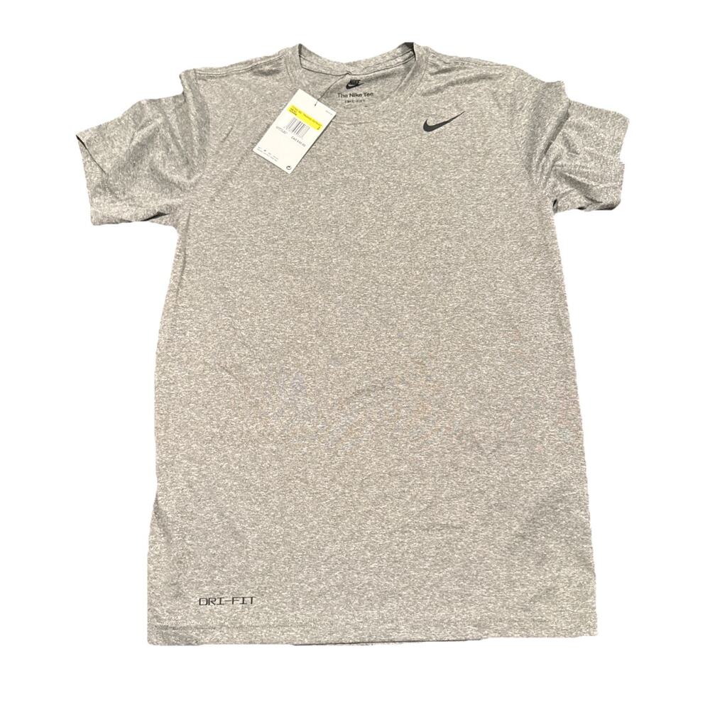 Nike Dri-FIT Athletic T-Shirt Men’s Small Gray Short Sleeve Training Running